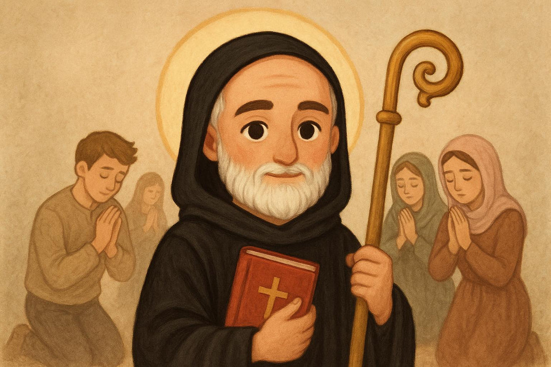 Oraciones completas de San Benito de Nursia