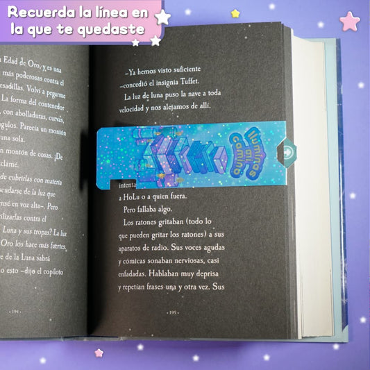 Iluminas mi camino Separadores con imán|| #374