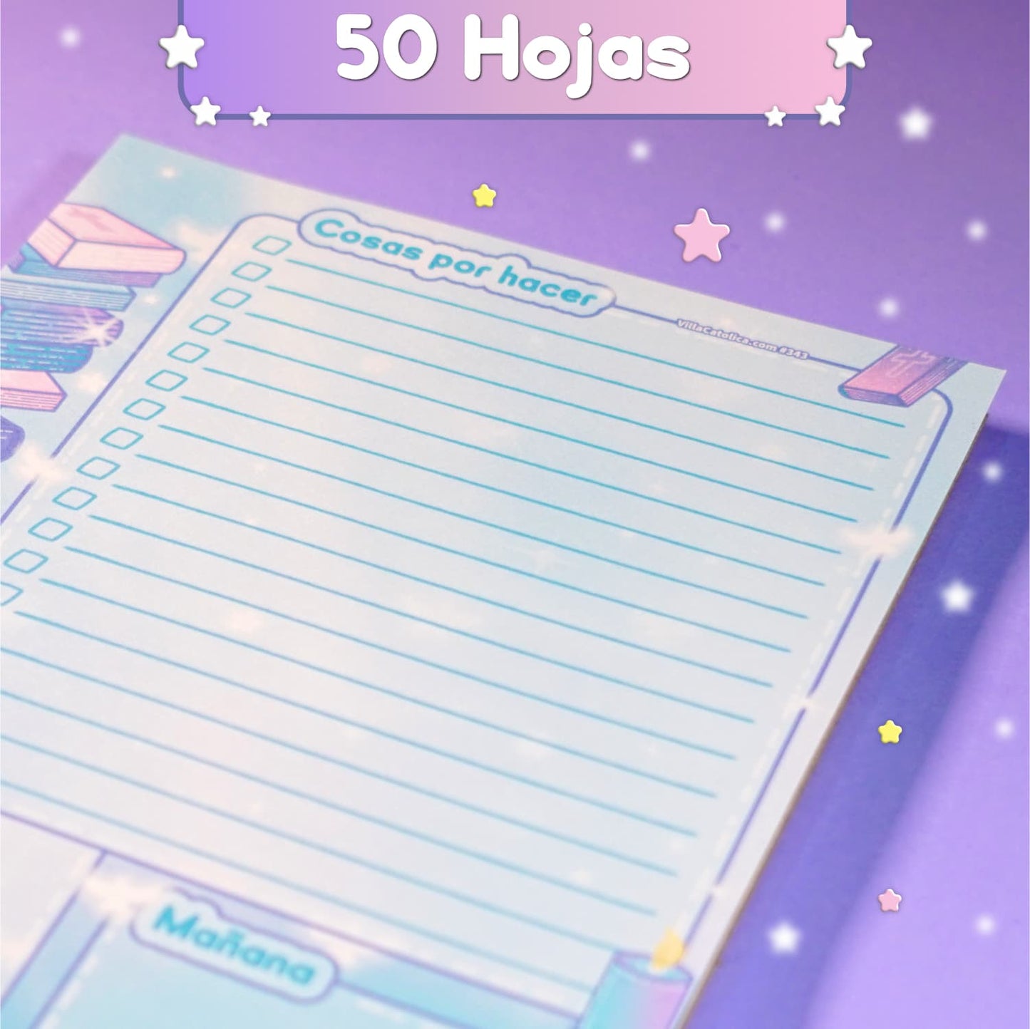 Iluminas mi camino Bloc planner || #343