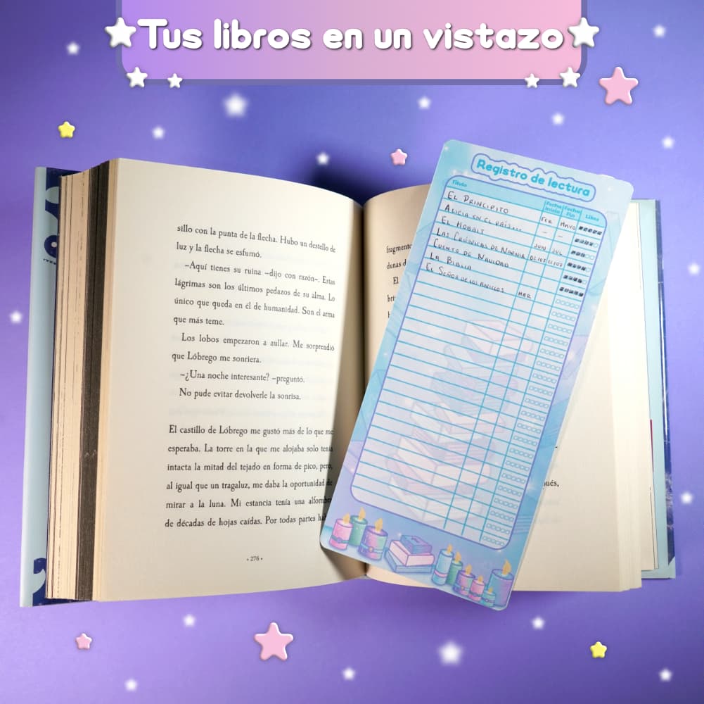Iluminas mi camino Separador con registro || #347