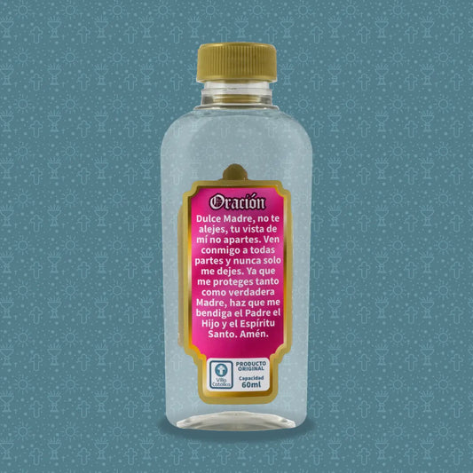 Botella de la Virgen de Guadalupe ilustrada #260