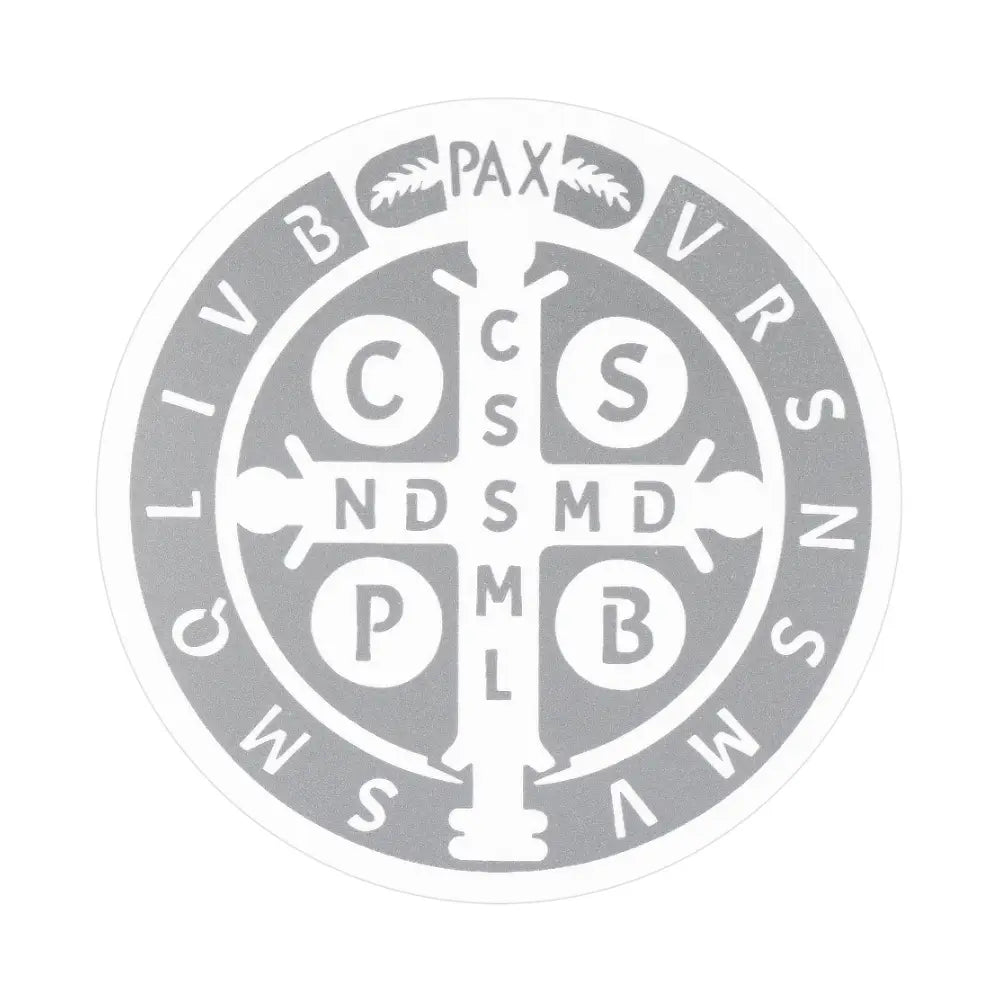 medalla de san benito plata
