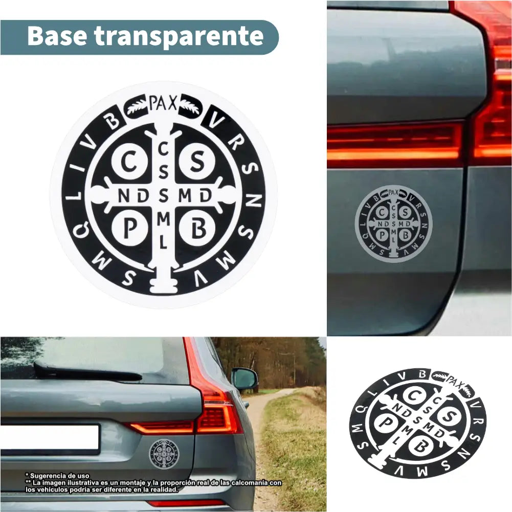 Calcomanía de San Benito para camioneta