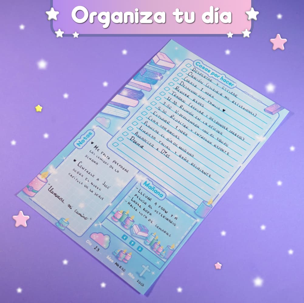 Iluminas mi camino Bloc planner || #343